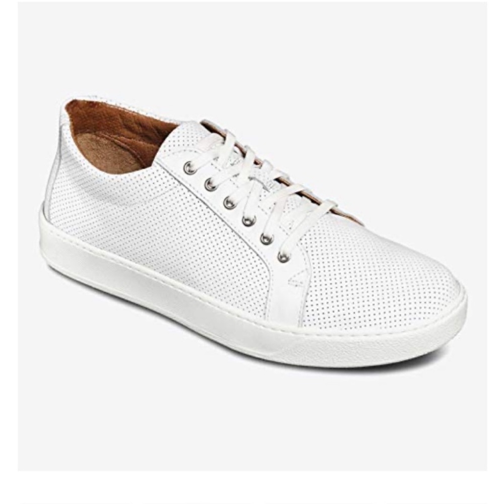 Allen Edmonds | Classic Leather White Sneaker